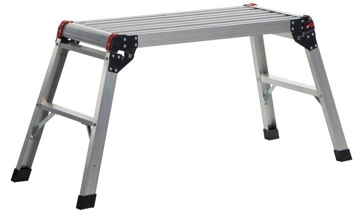 Werner aluminium folding work platform 0.5m height (British brand)