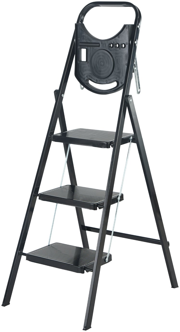 Werner 3 Tread Step Ladder with Tray, imported from the UK