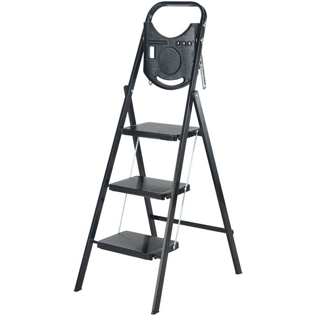 Werner 3 Tread Step Ladder with Tray, imported from the UK