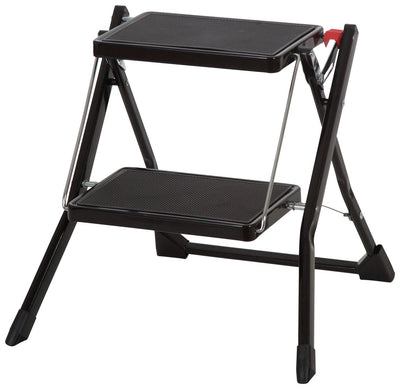 Argos Werner 2 Tread Steel-Framed Black Step Stool- اشترِ عبر الإنترنت من McGrocer