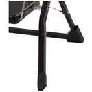 Werner black steel stepstool with wide treads (British brand)