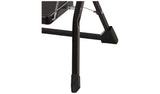 Werner black steel stepstool with wide treads (British brand)
