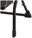 Werner black steel stepstool with wide treads (British brand)
