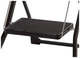 Werner black steel stepstool with wide treads (British brand)
