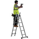Werner 3 in 1 combination ladder 6.2kg (British brand)