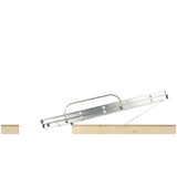 Werner 2 section aluminium loft ladder 2.69m extended height (British brand)