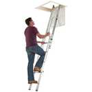 Werner 2 section aluminium loft ladder 2.69m extended height (British brand)