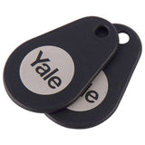 Yale smart lock key tag 2 pack, imported from the UK