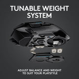 Logitech G502 Hero Lightspeed wireless gaming mouse, imported from the UK