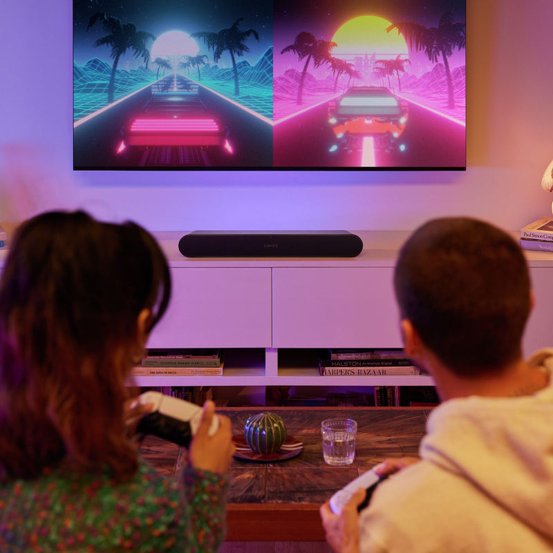 Sonos Ray Soundbar black compact TV soundbar (British brand)