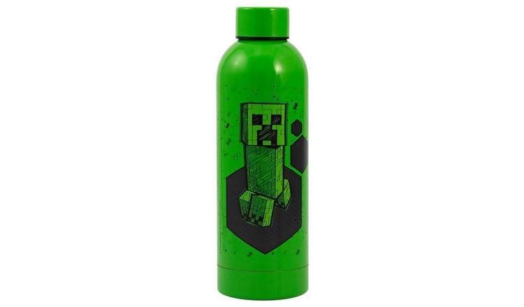 Zak Minecraft Creeper water bottle 700ml (British brand)