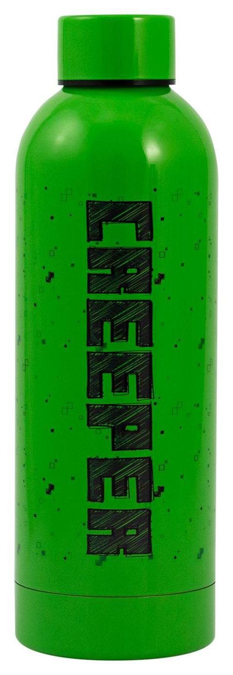 Zak Minecraft Creeper water bottle 700ml (British brand)