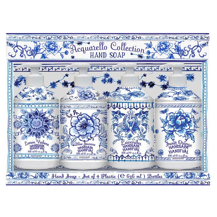 Acquerello Liquid Hand Soap 4 x 636ml