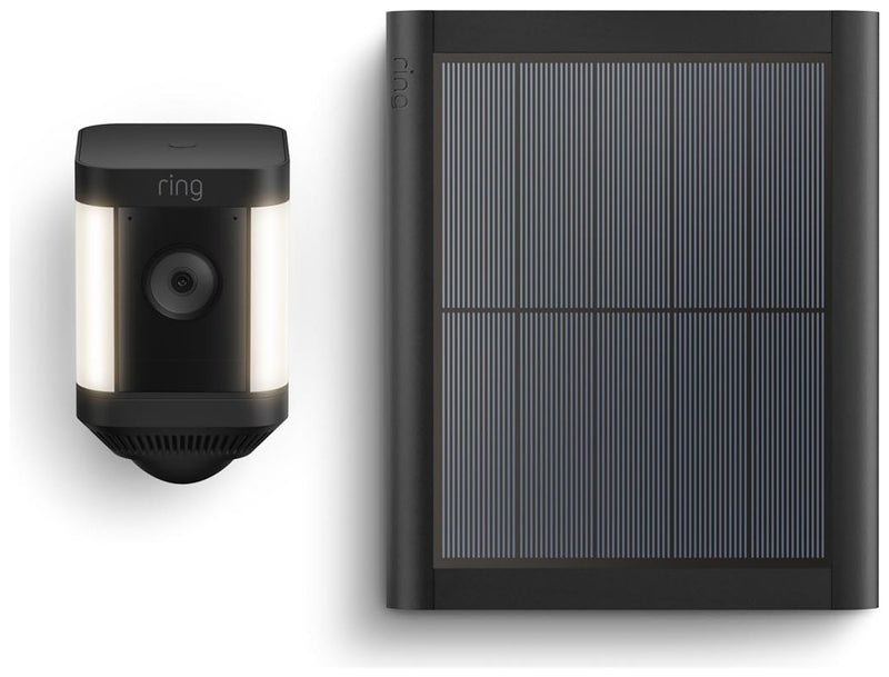 Ring 2nd Gen Solar Panel with USB-C black 20x19x43cm, imported from the UK