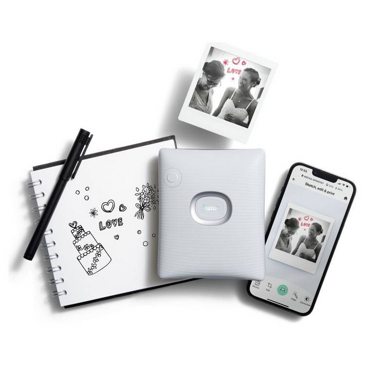 instax SQUARE Link smartphone printer white, UK version