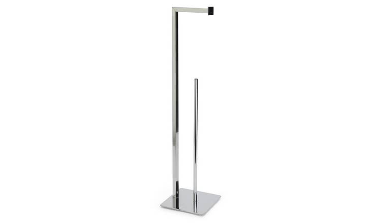 Argos Home freestanding toilet roll holder chrome, UK version