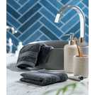 Habitat face cloths Slate Grey 30x30cm, UK version
