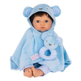 Tiny Treasures Blue Bear doll accessory set (British brand)