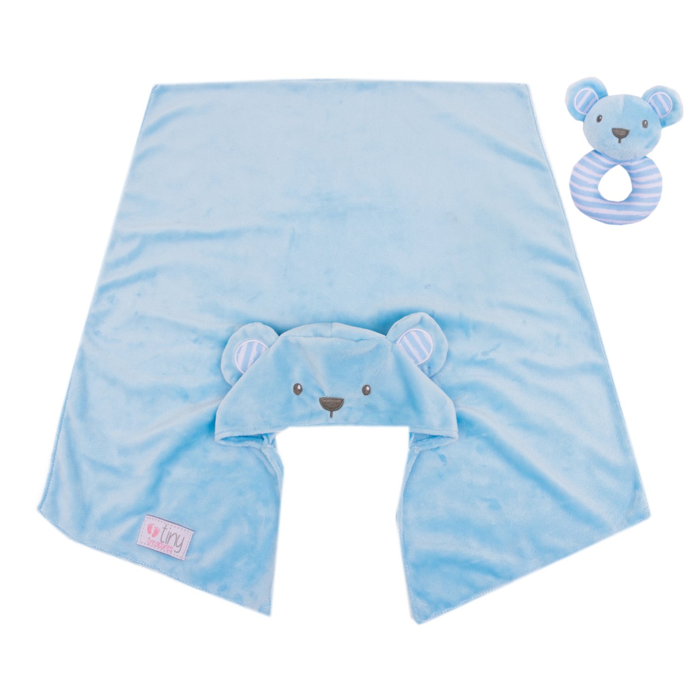 Tiny Treasures Blue Bear doll accessory set (British brand)