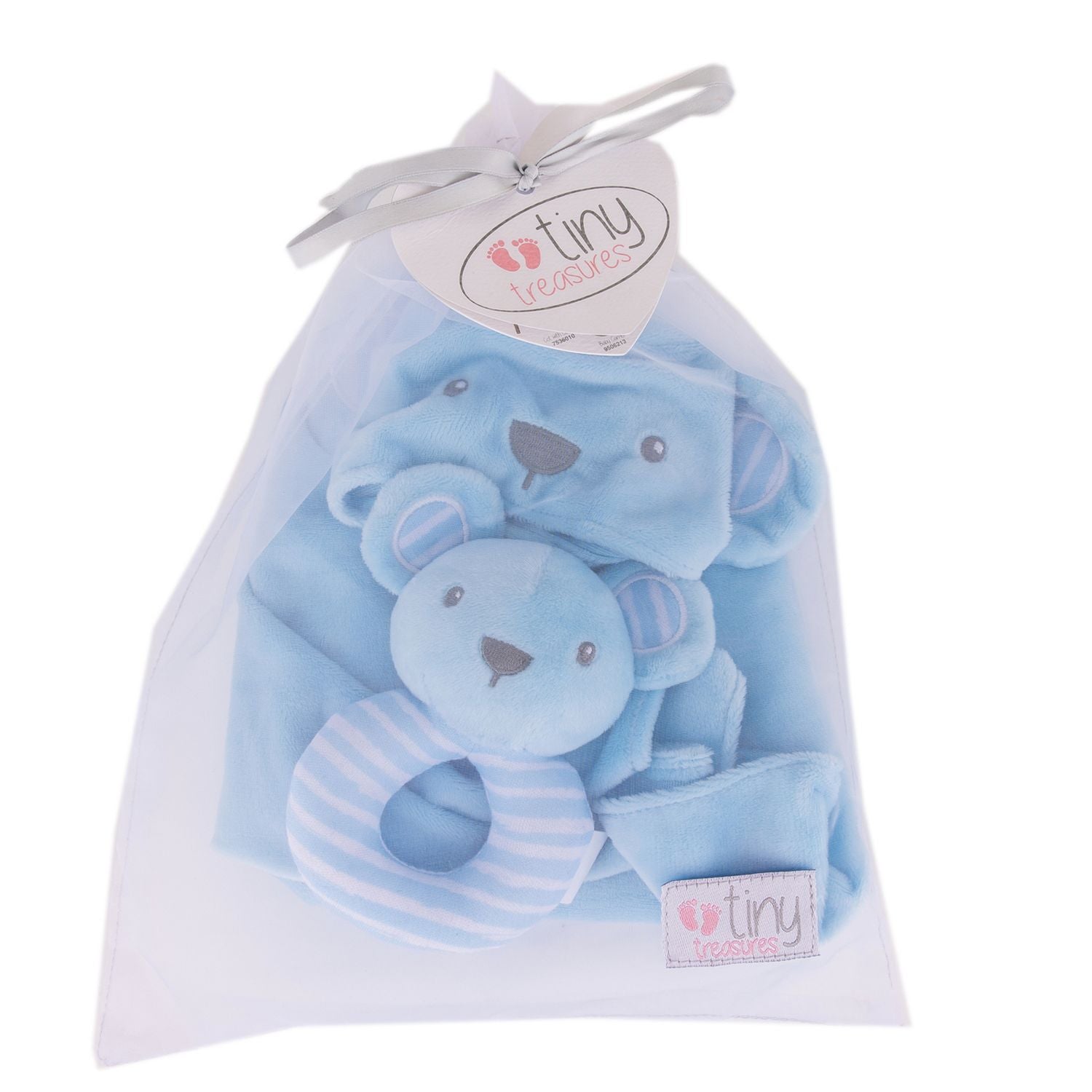 Tiny Treasures Blue Bear doll accessory set (British brand)