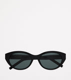 Saint Laurent acetate cat eye sunglasses SL M148, imported from the UK