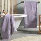 Habitat Supersoft Plain lilac 4 piece towel bale, UK version