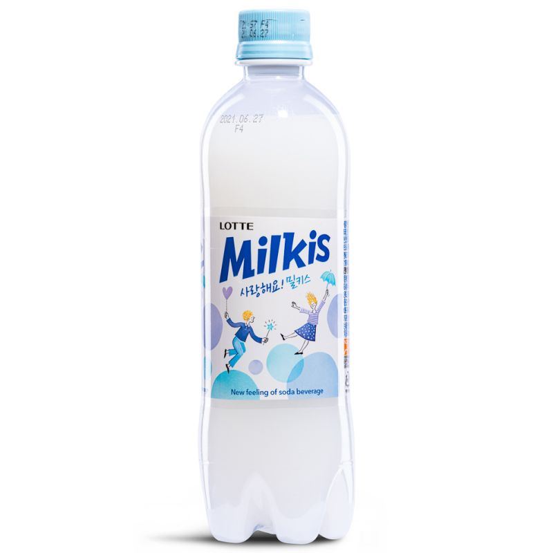 Lotte Milkis Cream Soda soft drink (British brand)