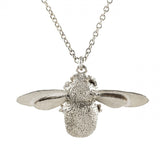 Alex Monroe bumblebee necklace in sterling silver, imported from the UK