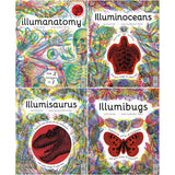 Illumibugs interactive children's book with magic lens (British brand)