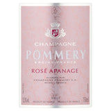 Pommery Apanage Rose Champagne NV   75cl GOODS M&S   