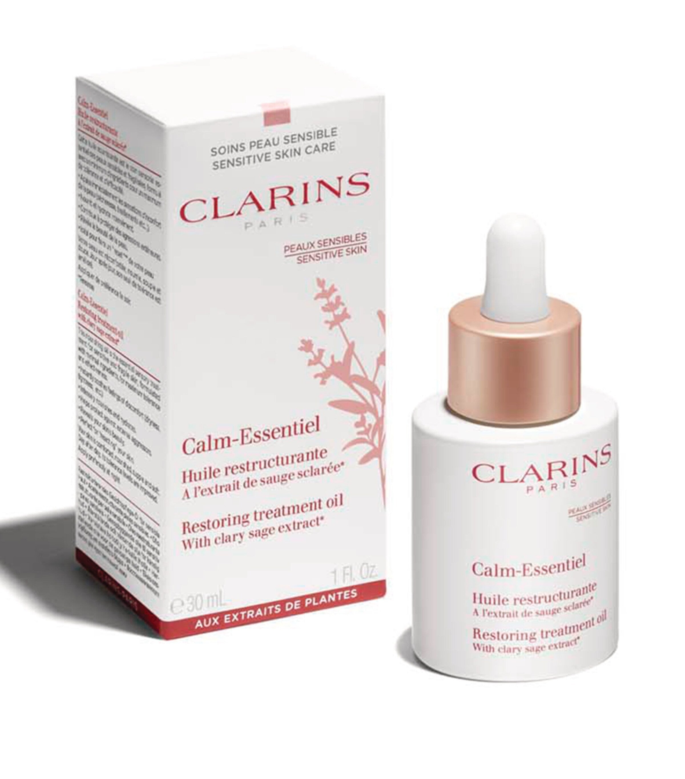 Clarins Calm-Essentiel Restoring Treatment Oil 30ml - British product