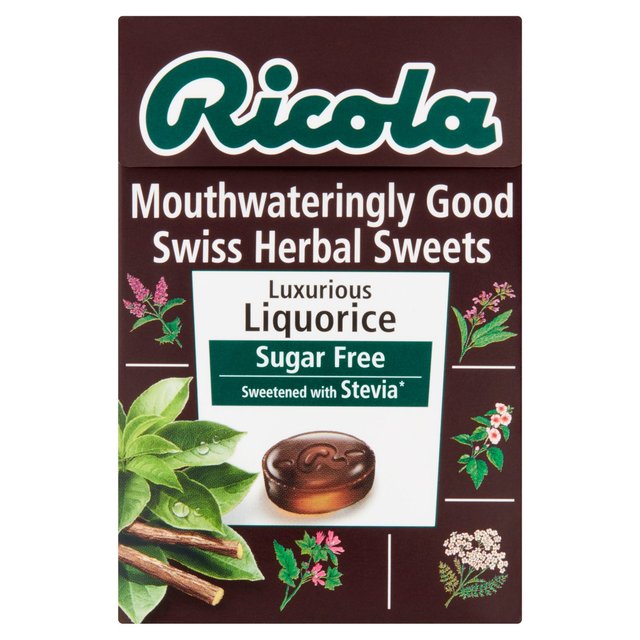 Ricola Liquorice Sugar Free   45g