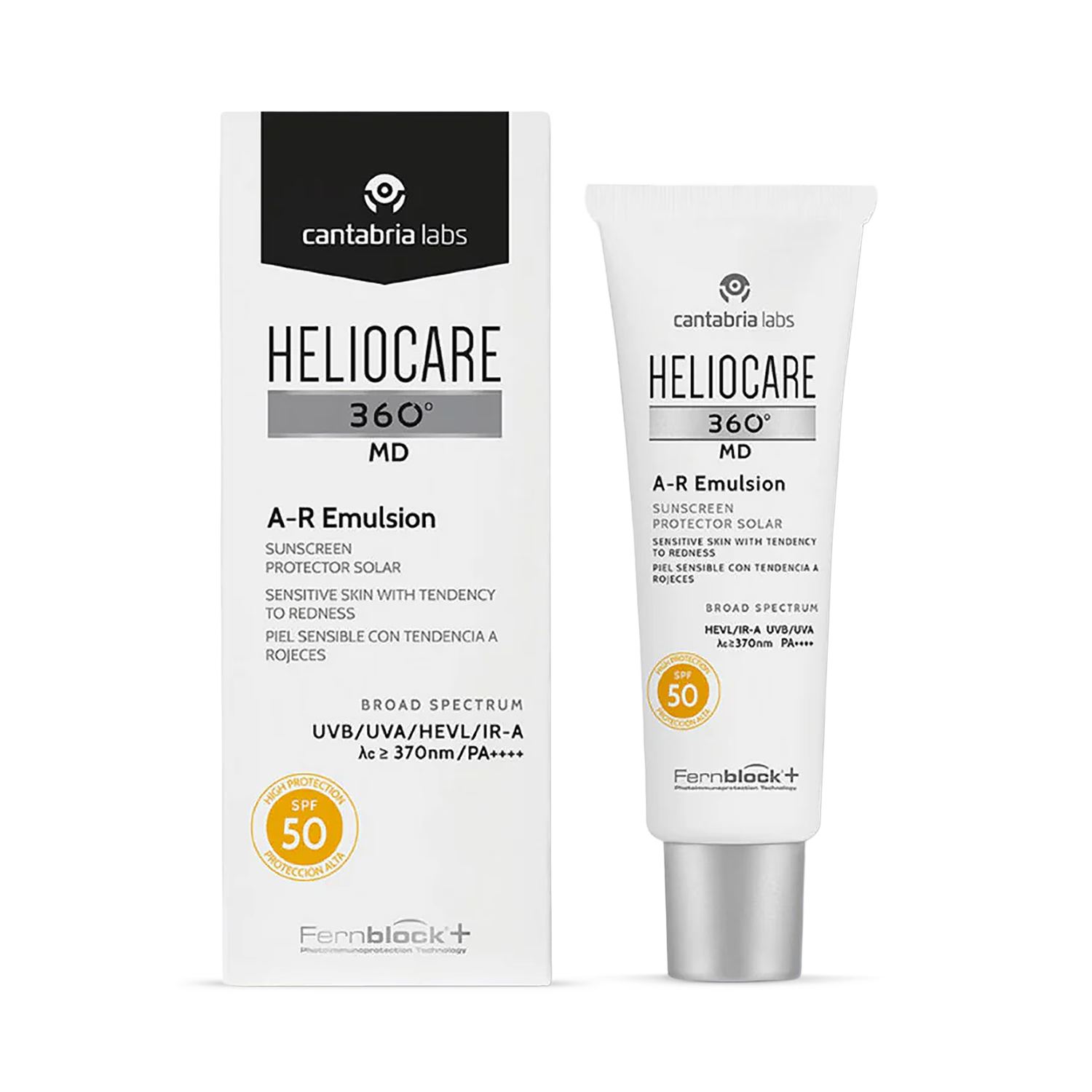 Heliocare A-R SPF50 emulsion 50ml - British product