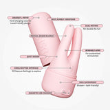 Vush dual tip vibrator pink, imported from the UK