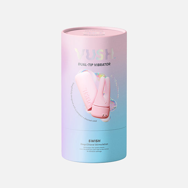 Vush dual tip vibrator pink, imported from the UK