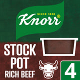 Knorr Rich Beef Stock Pot GOODS ASDA   