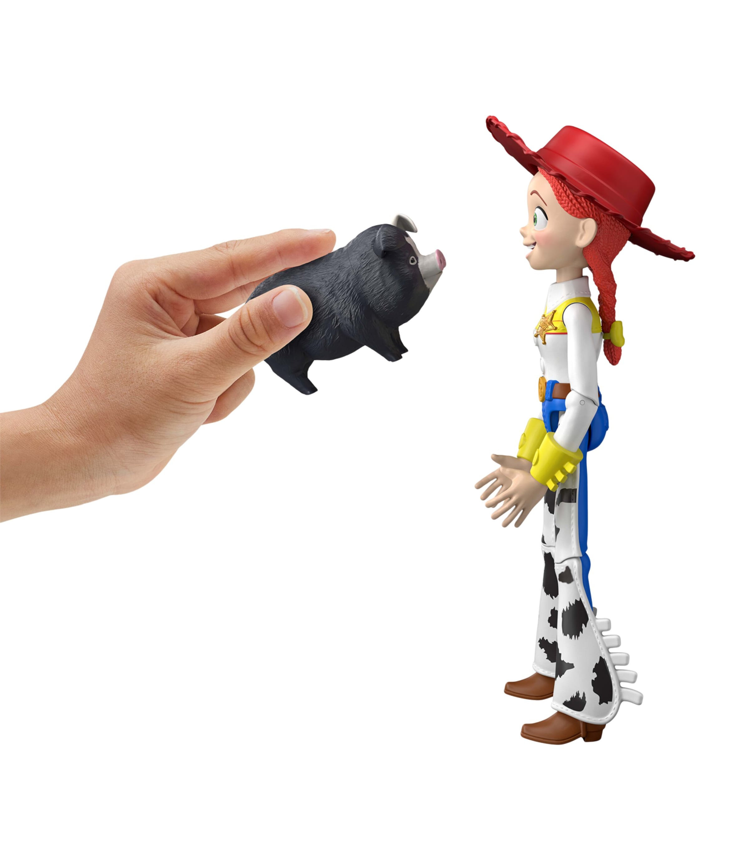 Disney Jessie action figure with JD pig 30cm, UK version