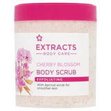 Superdurg Extracts Body Scrub Cherry Blossom 465ml GOODS Superdrug   