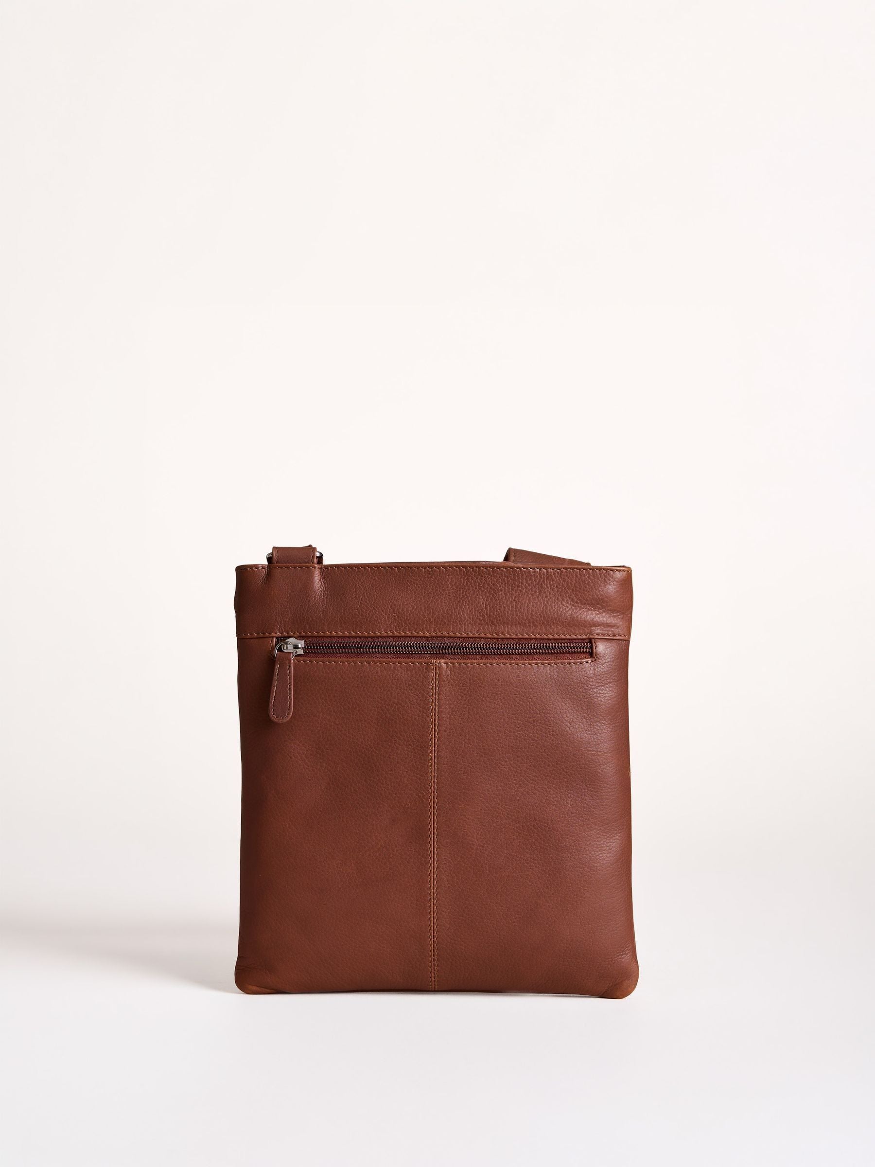 Lakeland Leather navy blue Allerdale cross-body bag (British brand)