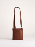 Lakeland Leather navy blue Allerdale cross-body bag (British brand)