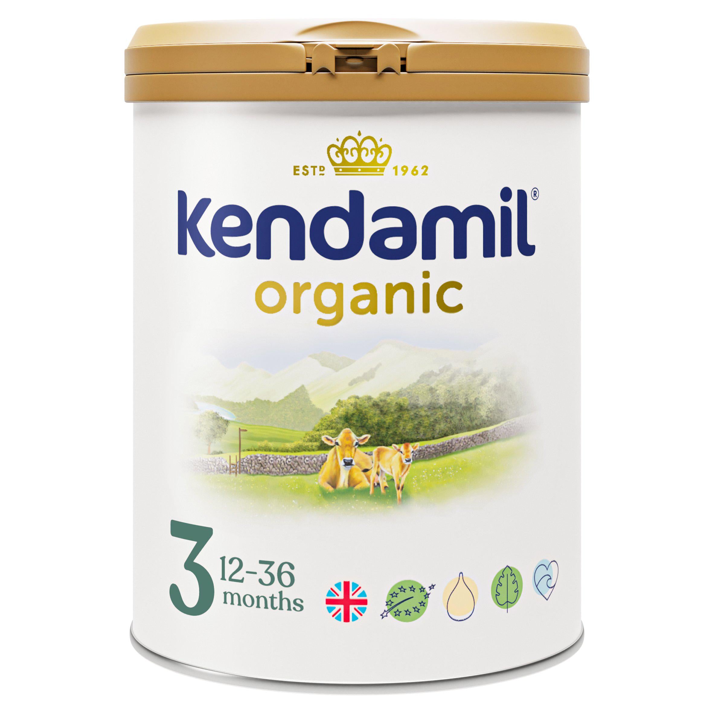 Kendamil Organic 3 Toddler Milk Powder Formula 1-3 Years 800g GOODS Sainsburys   