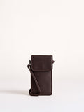 Lakeland Leather Bowness Navy Blue Cross-Body Phone Pouch Bag