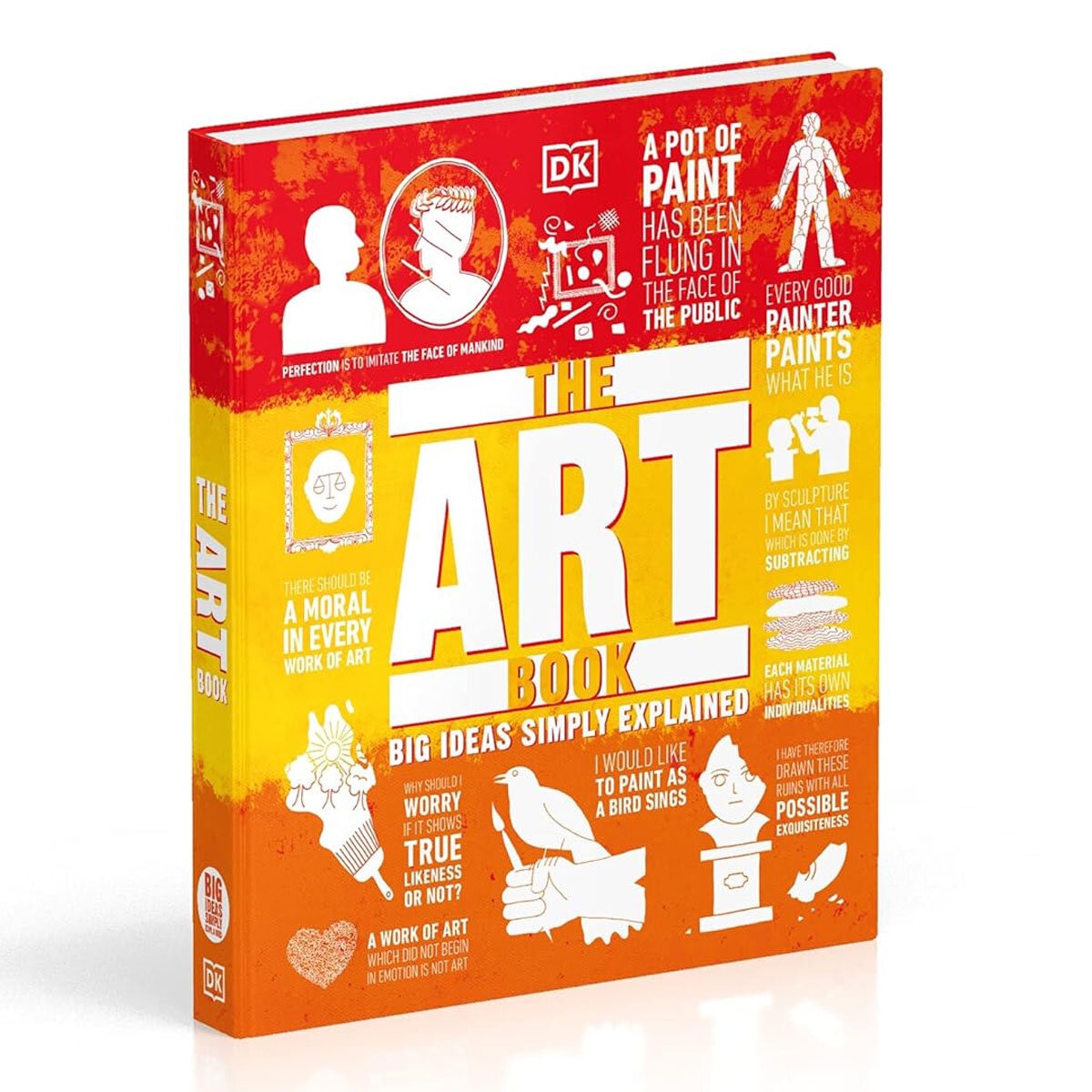 DK Big Ideas hardback books covering art music poetry literature, imported from the UK