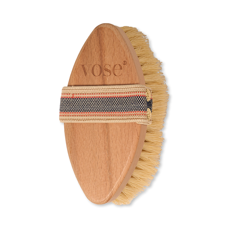 Vegan cactus bristle dry body brush - British product