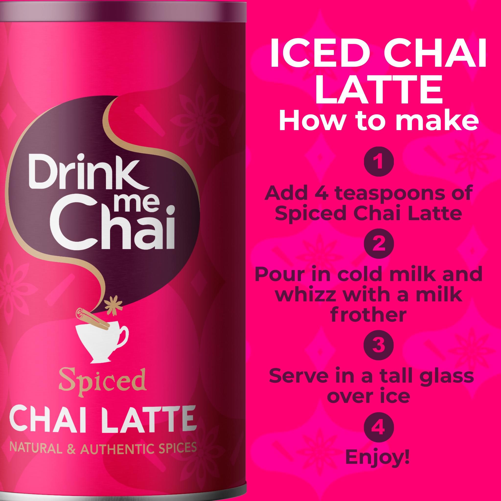 Drink Me Chai spiced latte mix 250g - British product