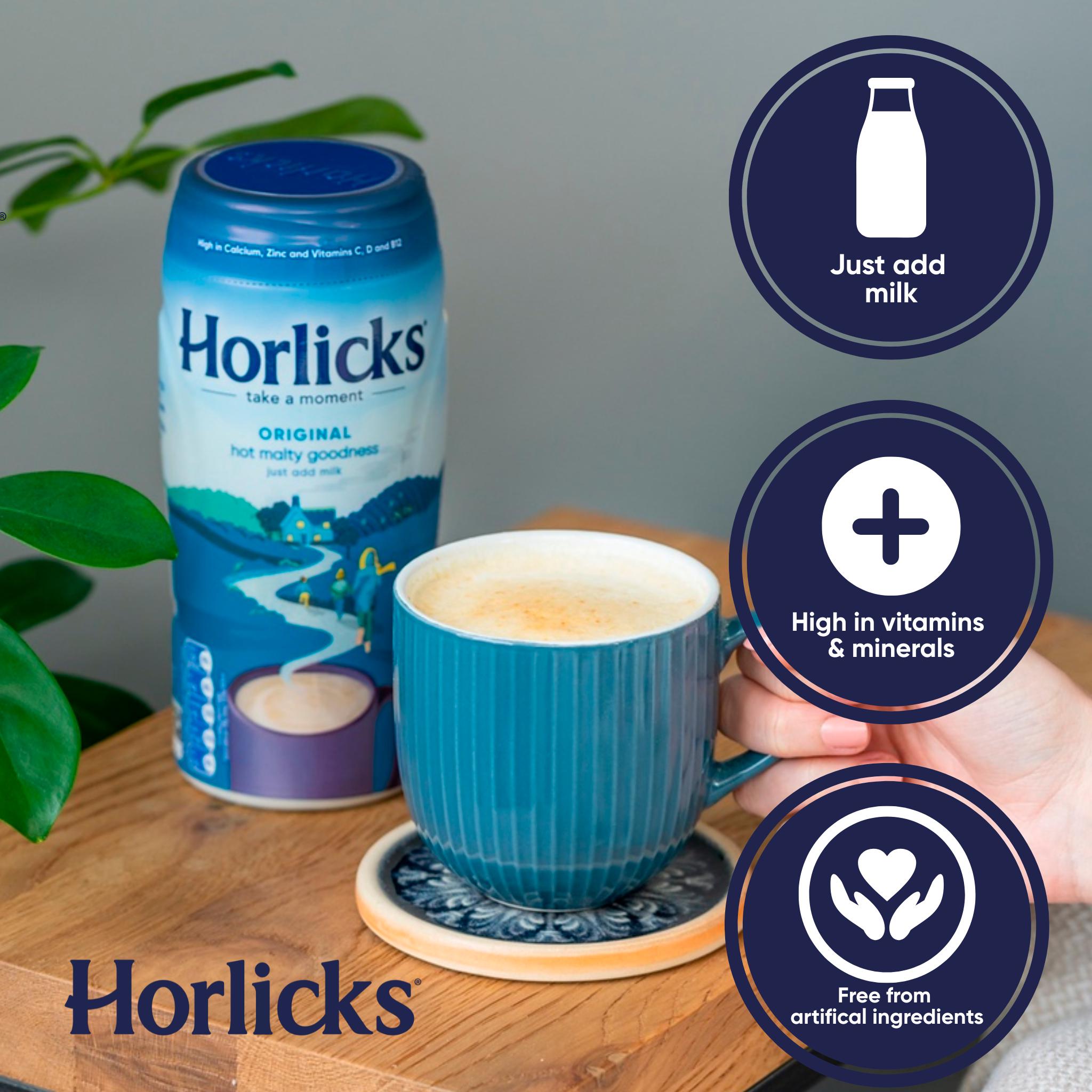 Horlicks Original malted drink 400g, imported from the UK