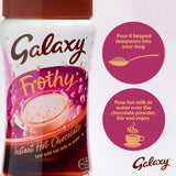 Galaxy Frothy Hot Chocolate powder 275g, UK version