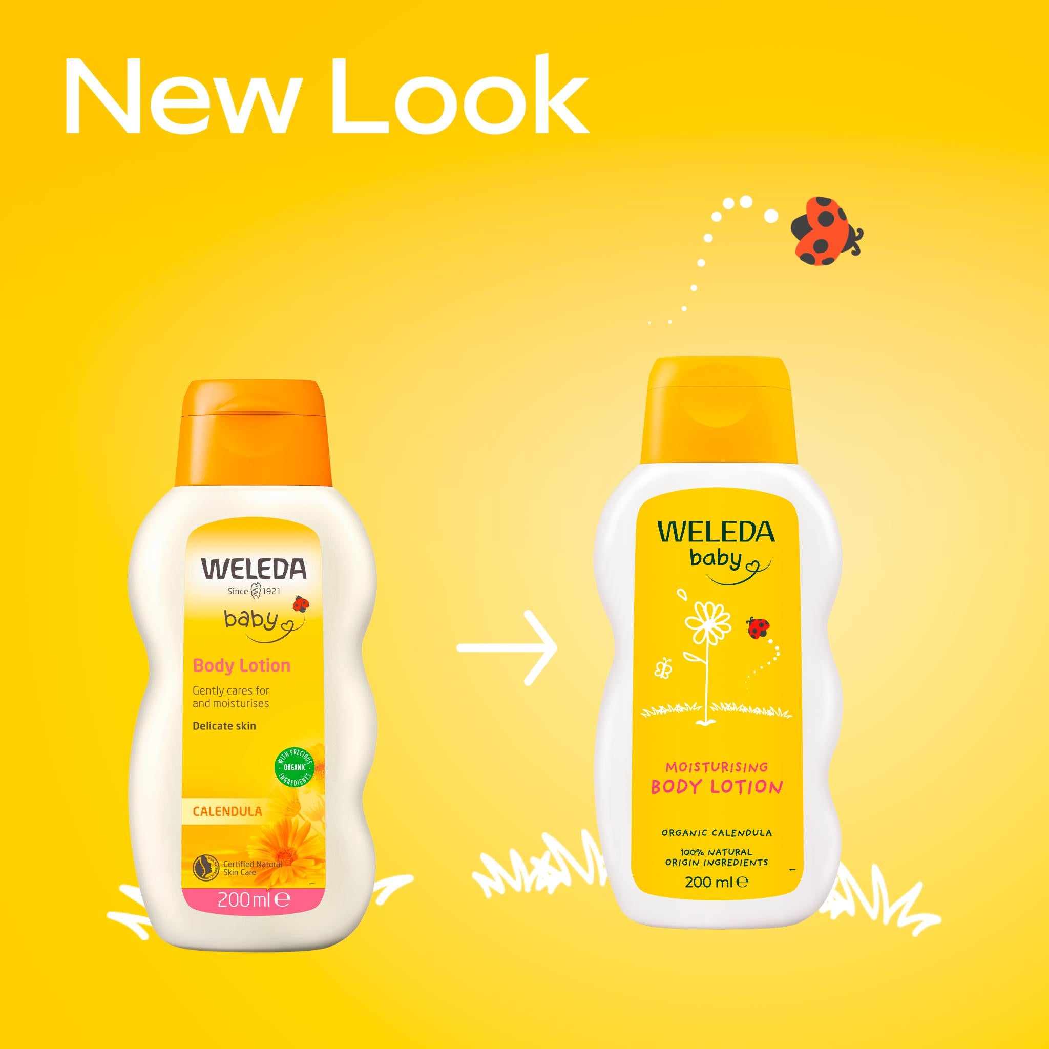 Weleda baby body lotion Calendula 200ml - British product