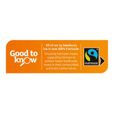Sainsbury's Red Label Fairtrade tea bags 80 count 250g - British product