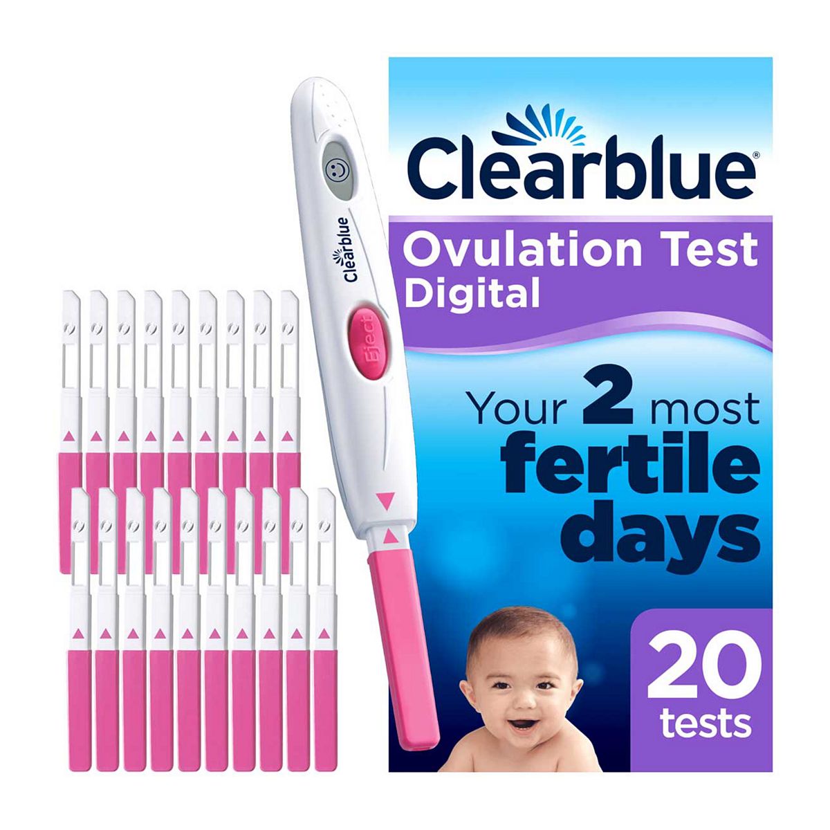 Clearblue Digital Ovulation Test Kit - 20 tests GOODS Boots   